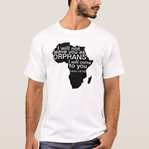 T-shirt Chemise d'ADOPTION de l'Afrique - 14h18 de John