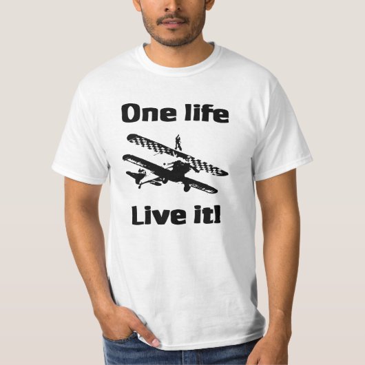 T-shirt Chemise d'aérobic de marche (Devant)