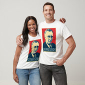 T-shirt Chemise d'affiche de parodie d'Obama : Dépression (Unisexe)