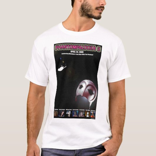 T-shirt Chemise d'affiche de Phantompalooza (Devant)