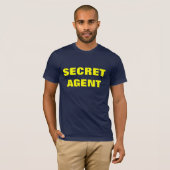 T-SHIRT CHEMISE D'AGENT SECRET (Devant entier)