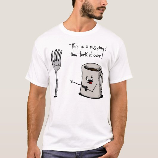 T-shirt Chemise d'agression (Devant)