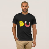 T-shirt Chemise d'aimant de poussin (Devant entier)
