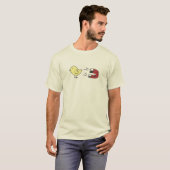 T-shirt Chemise d'aimant de poussin (Devant entier)