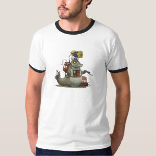 T-shirt Chemise d'alligator de bataille