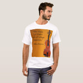 T-shirt Chemise d'alto par Leslie Harlow (Devant entier)
