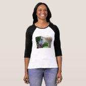 T-shirt chemise d'amant de cheval (Devant entier)
