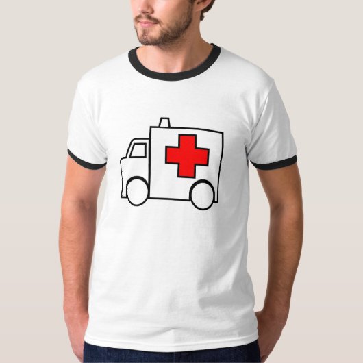T-shirt Chemise d'ambulance (Devant)