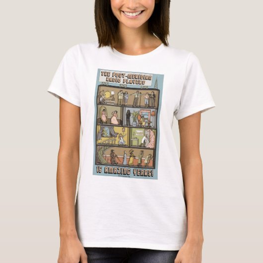 T-shirt Chemise dames du 15e anniversaire (Devant)