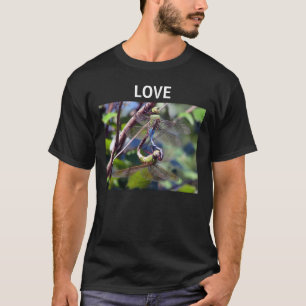 T-shirt Chemise d'amour de libellule