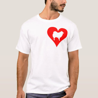 T-shirt Chemise d'amour d'Eskie
