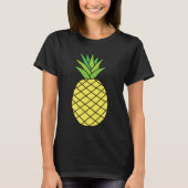 T-shirt chemise d'ananas (Devant)