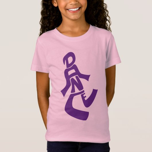 T-Shirt Chemise Dance Star Enfants (Devant)