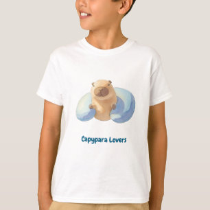 T-shirt Chemise d'animal mignon pour les amateurs de capyb