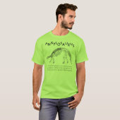 T-shirt Chemise d'Ankylosaurus (Devant entier)