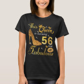 T-shirt Chemise d'anniversaire | 56 Et Fabuleux | Cette re (Devant)