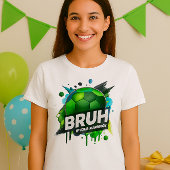 T-shirt Chemise d'anniversaire - Bruh C'est mon design d'a