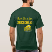 T-SHIRT CHEMISE D'ANNIVERSAIRE DE GREEN BAY (Dos)