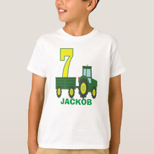 T-shirt Chemise d'anniversaire de Tractor - 7E anniversair