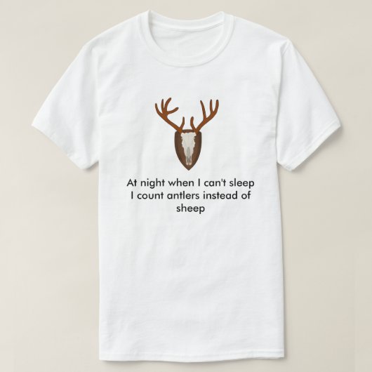 T-shirt Chemise d'Antler (Design devant)