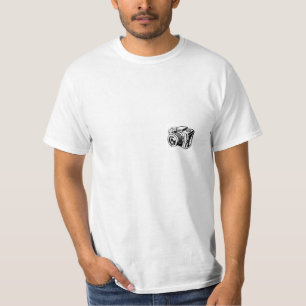 T-shirt Chemise d'appareil-photo