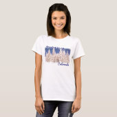 T-shirt Chemise d'arbre Steamboat Springs (Devant entier)