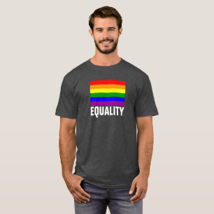 T-shirt Chemise d'arc-en-ciel de fierté de LGBT