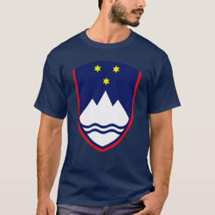 T-shirt Chemise d'armoiries de Slovénie