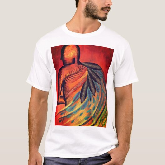 T-shirt Chemise d'art autochtone (Devant)