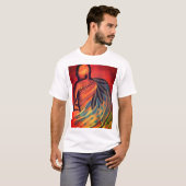 T-shirt Chemise d'art autochtone (Devant entier)