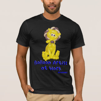 T-shirt Chemise d'art de ballon de lion - artiste de