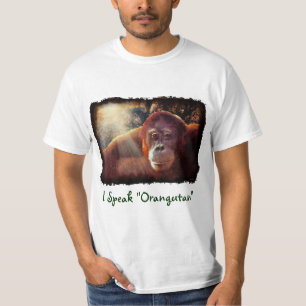 T-shirt Chemise d'art de la faune Red Ape