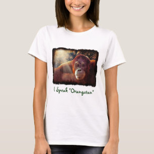 T-shirt Chemise d'art de la faune Red Ape