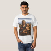 T-shirt Chemise d'art de Leonardo da Vinci (Devant entier)