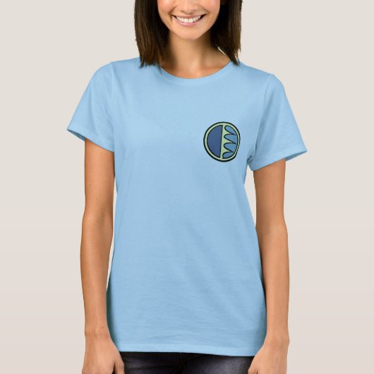 T-shirt Chemise d'art de l'ours polaire pour femmes (Devant)