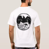 T-shirt Chemise d'art Débardeur corbeau corbeau Cool (Dos)