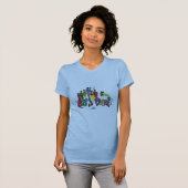 T-shirt chemise d'art et de danse (Devant entier)