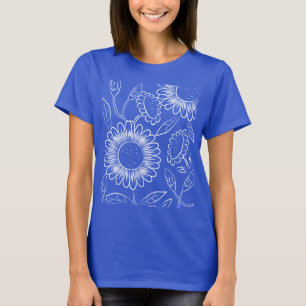 T-shirt Chemise d'Art Floral