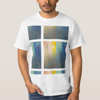 T-shirt Chemise d'art moderne – Fenêtres colorées