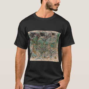 T-shirt Chemise d'art moderne minimaliste