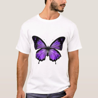 T-shirt Chemise d'art papillon