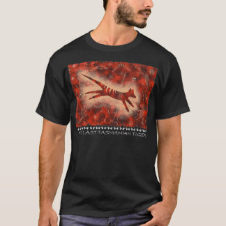 T-shirt Chemise d'art Tiger Cave de Tasmanie