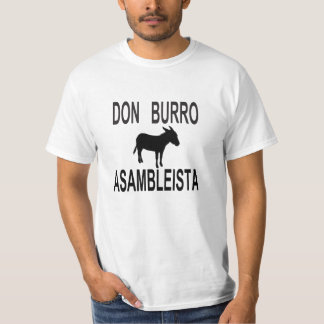 T-shirt Chemise d'Asambleista de Burro de Don