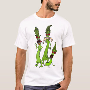 T-shirt Chemise d'asperge de zombi