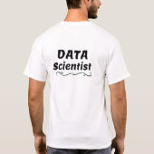 T-shirt Chemise Data Science, Chemise Programmeur, Analyst (Dos)