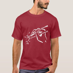 T-shirt Chemise d'Athiest - sushi de poissons de Jésus