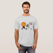 T-shirt Chemise d'automne (Devant entier)