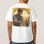 T-shirt Chemise d'aventure Compass Keep Exploring – Découv (Dos)
