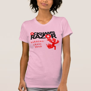 T-shirt Chemise d'avertissement principale de Craic de la