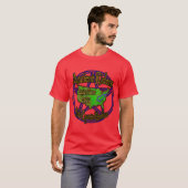 T-shirt Chemise de 2007 visites (Devant entier)